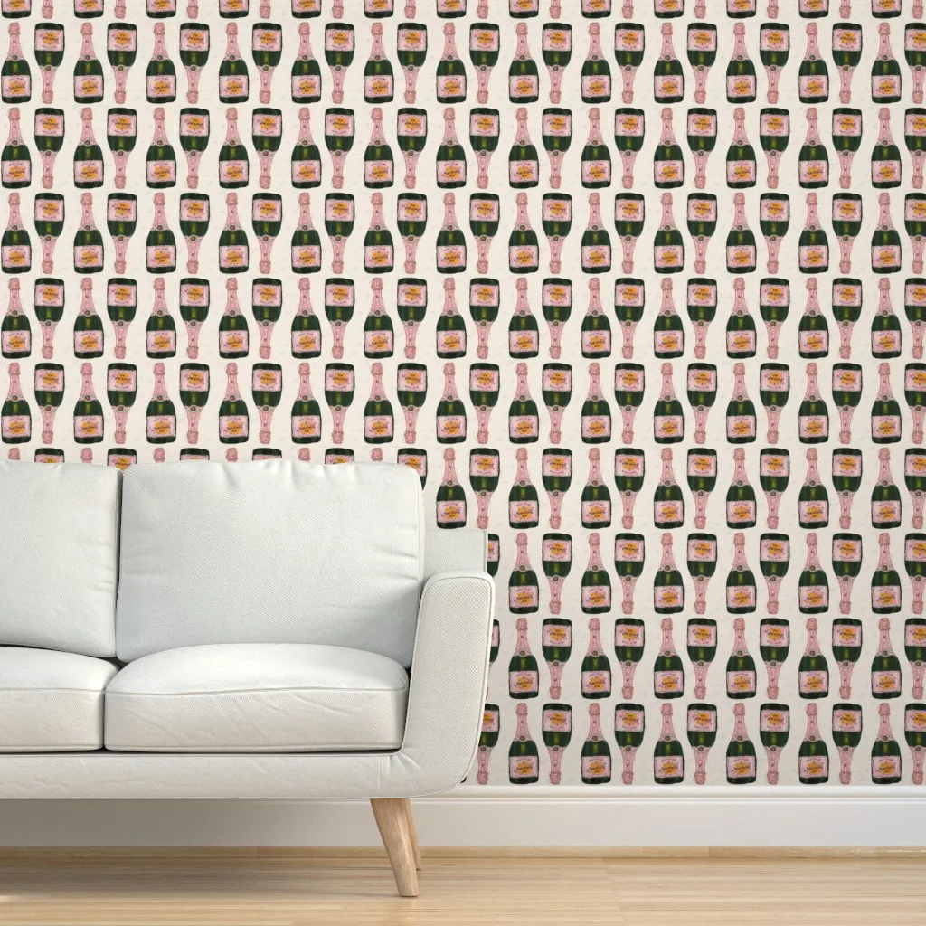 Peel and Stick Wallpaper Big Basic Repeat - Pink product