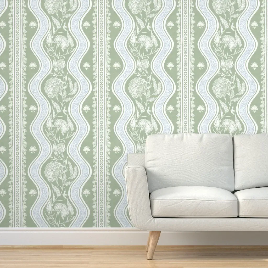 Peel and Stick Wallpaper Border Adbda3 - Sage Green product