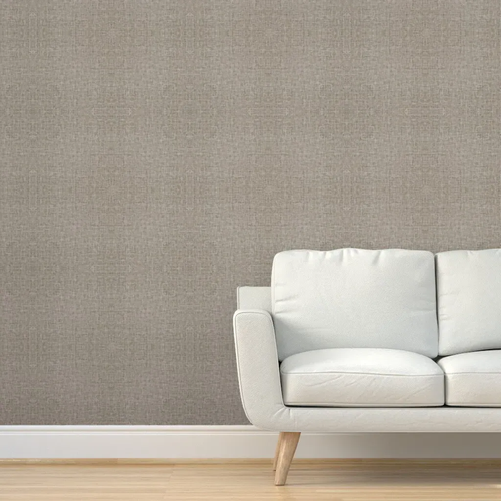 Peel and Stick Wallpaper Farmhouse Linen - Taupe product
