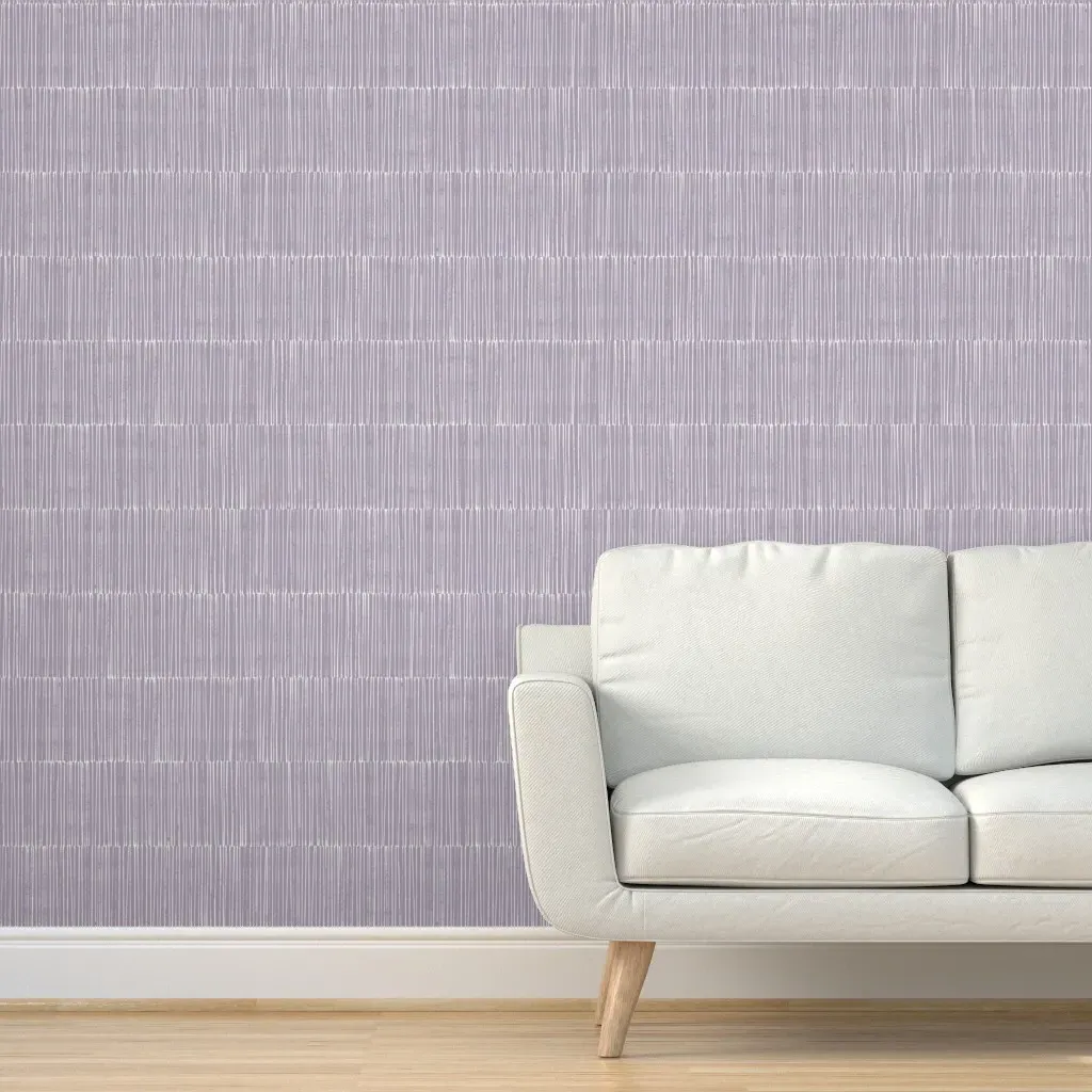 Peel and Stick Wallpaper Stick Rows - Lavender product