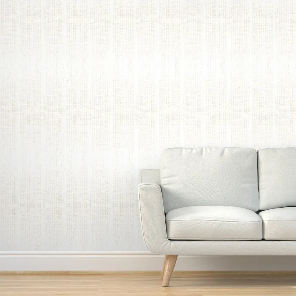 Peel and Stick Watercolour Dashed Lines Wallpaper - Cream product