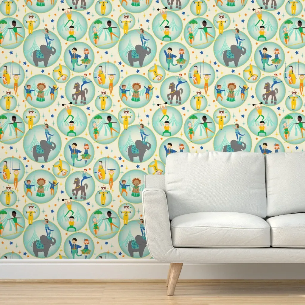 Perfectly Passionate Performers Peel and Stick Wallpaper - Cream product