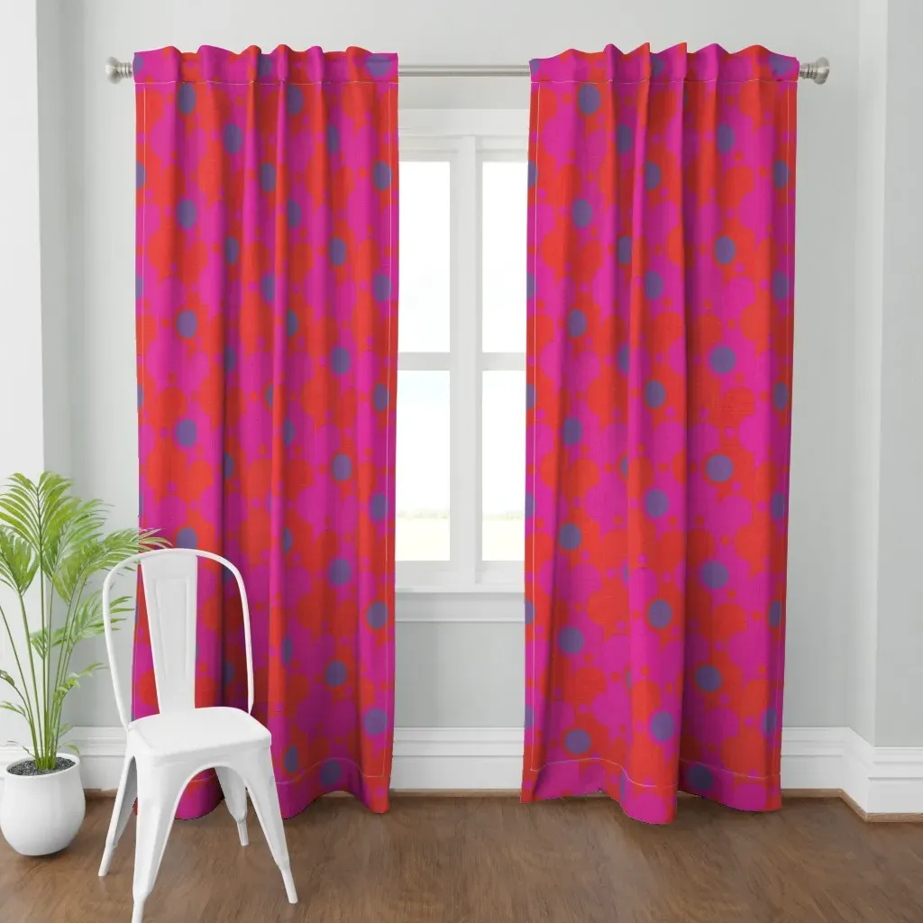 Perigee Daydream Curtain Panel - Orange product