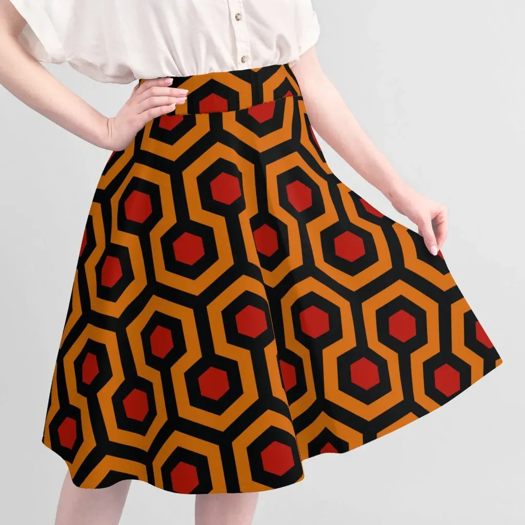 Petal Signature Cotton Quilting Hallway Carpet - Orange alternate view