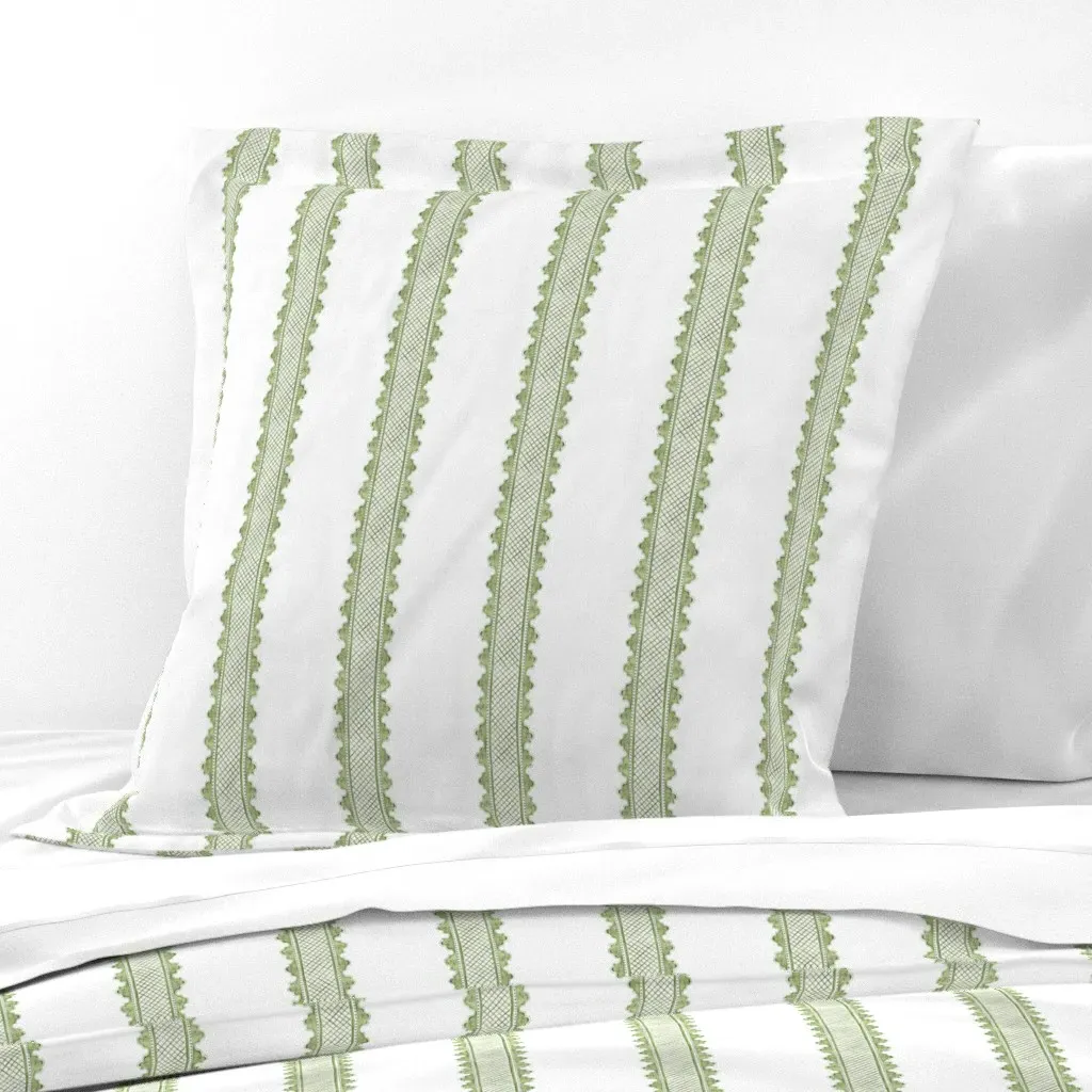 Petite Clarabelle Euro Pillow Sham - Sage Green product