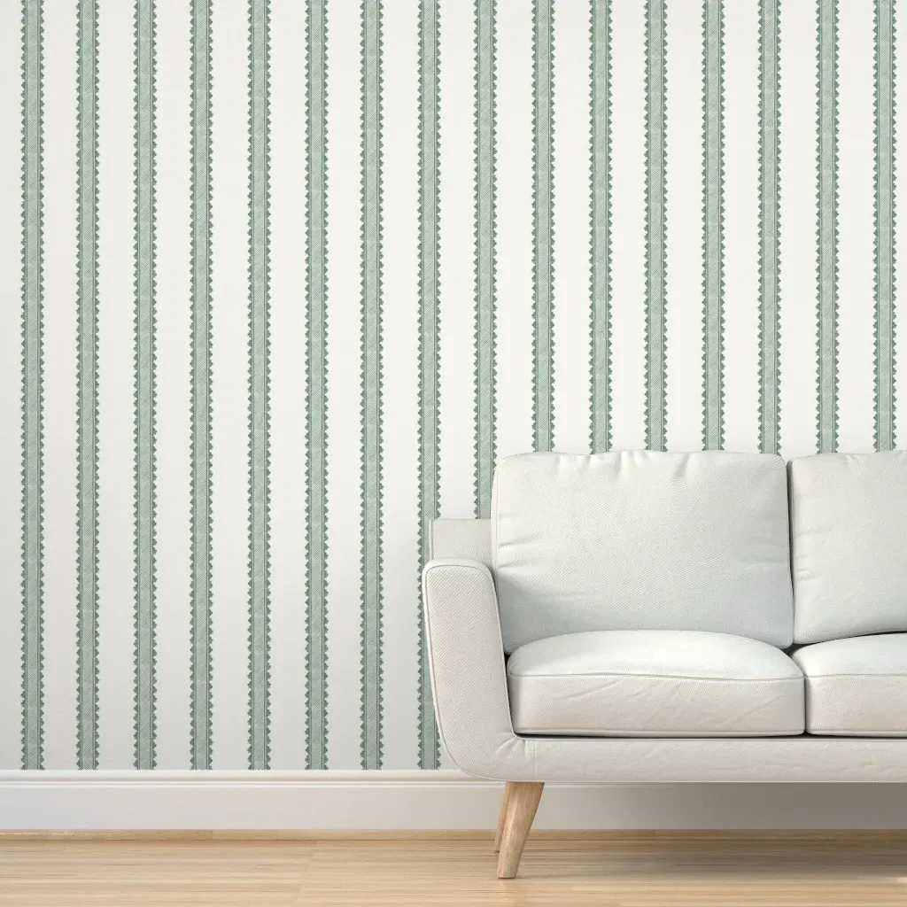 Petite Clarabelle Webster Peel and Stick Wallpaper - Sage Green product