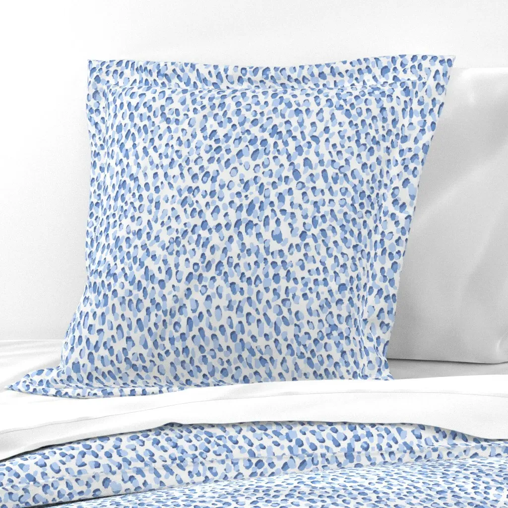 Phoebe Blues Euro Pillow Sham - Light Blue product
