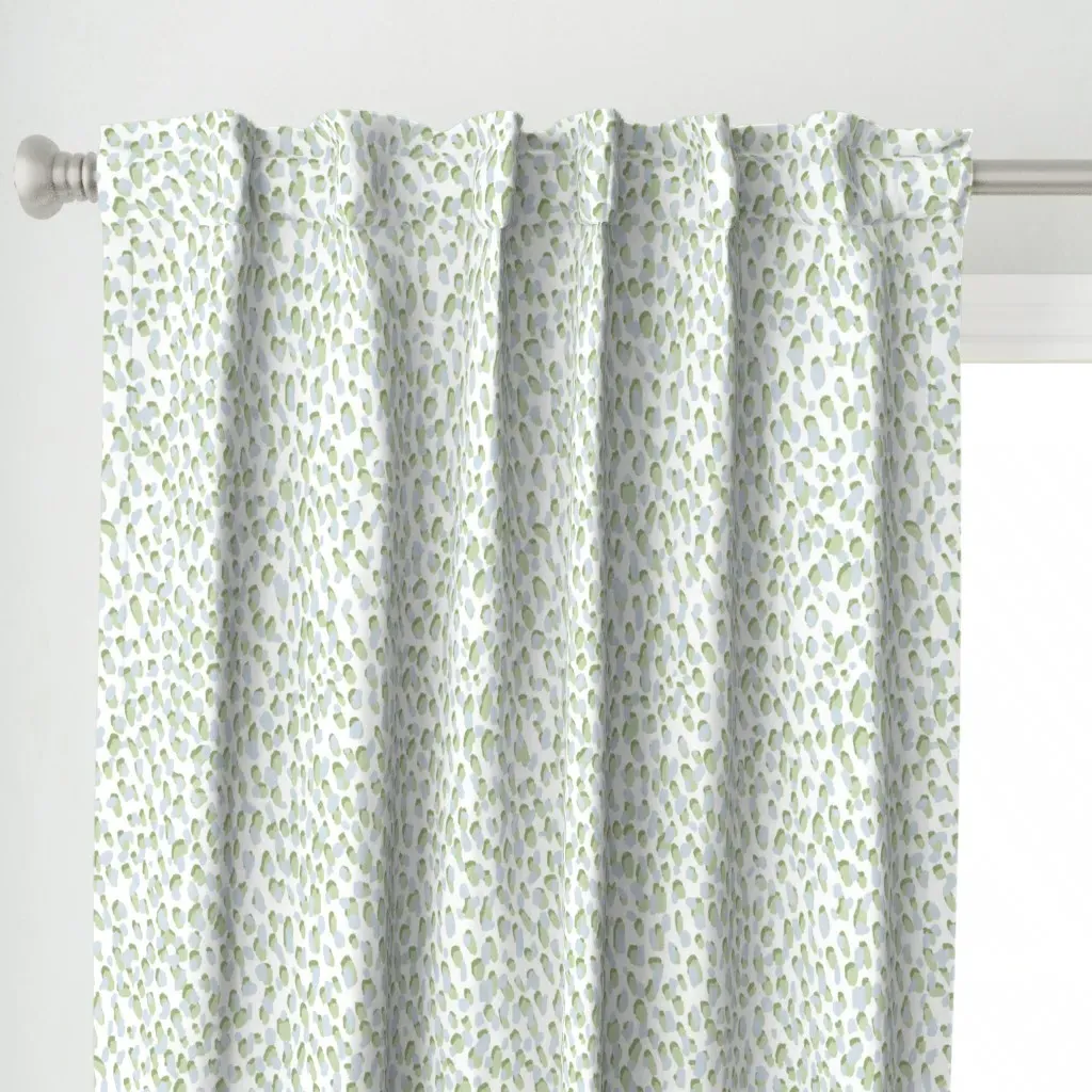 Phoebe Curtain Panel - Light Green alternate view