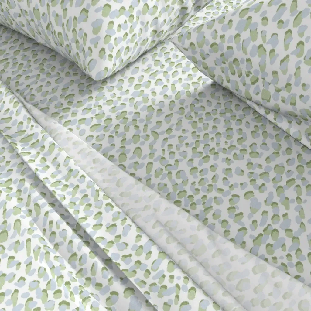 Phoebe King Size Sheet Set - Light Green alternate view