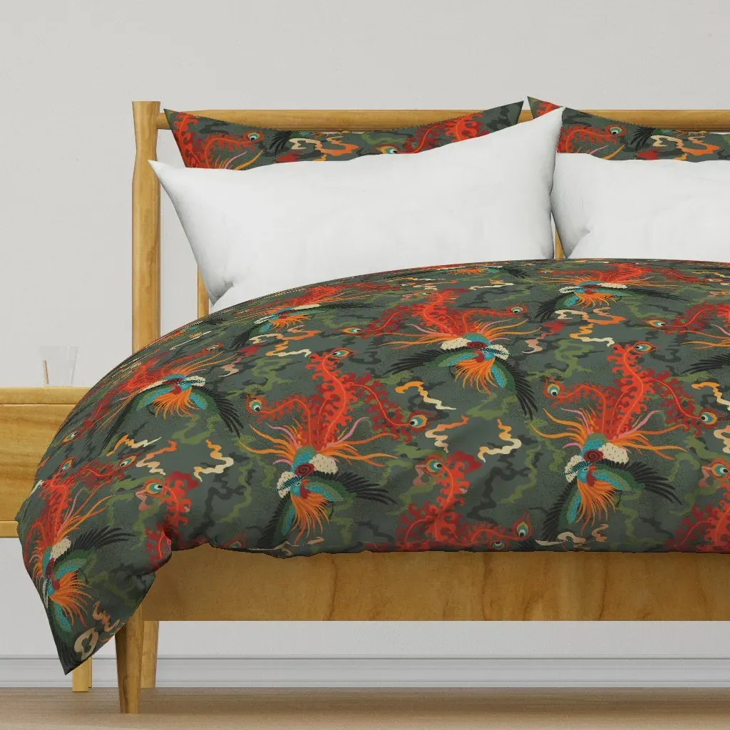 Phoenix Duvet Cover - Orange product
