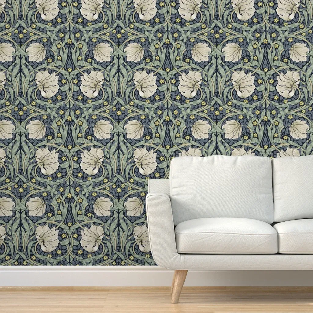 Pimpernel Arts & Crafts Peel and Stick Wallpaper - Off-White product
