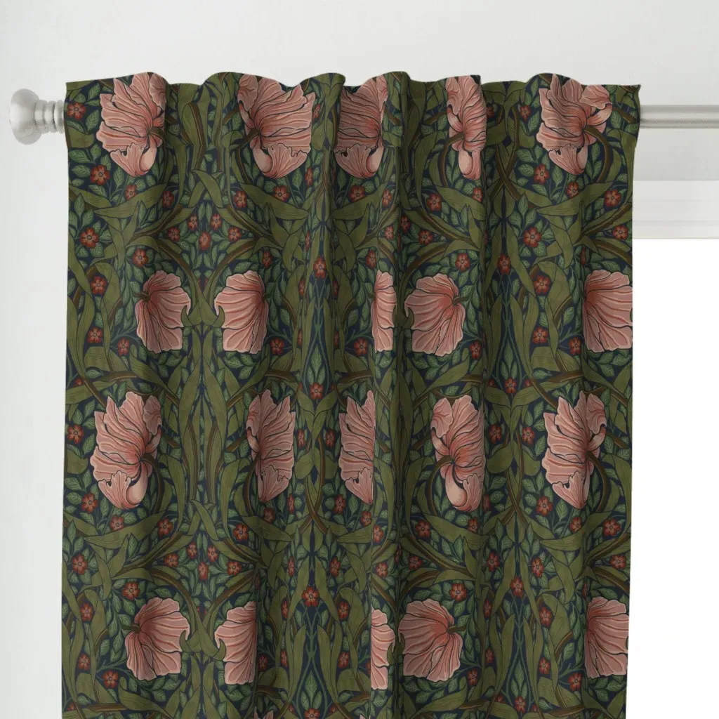 Pimpernel Curtain Panel - Pink alternate view
