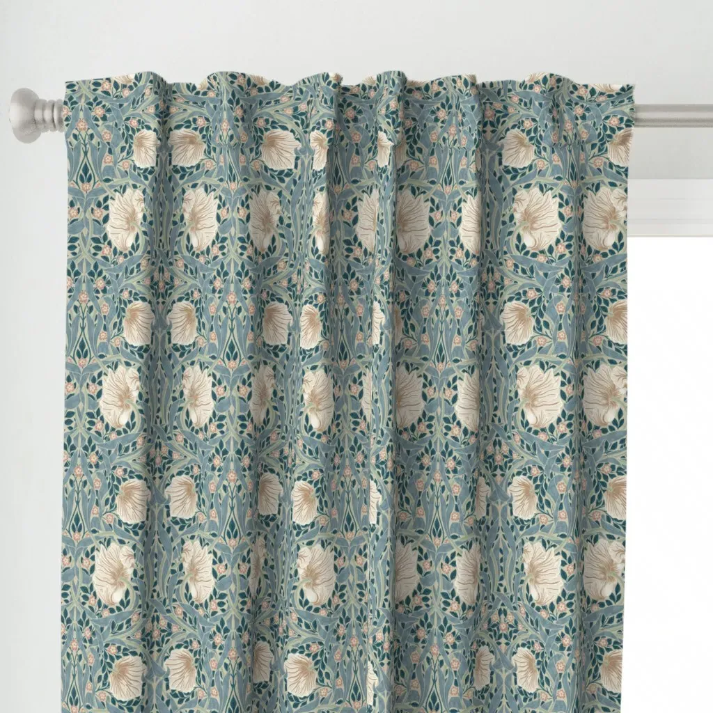 Pimpernel In Morning Curtain Panel - Beige alternate view