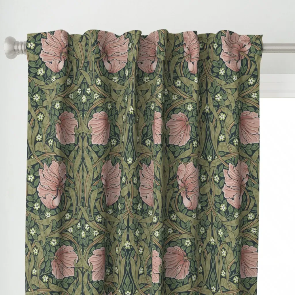 Pimpernel In Rapunzel Curtain Panel - Pink alternate view