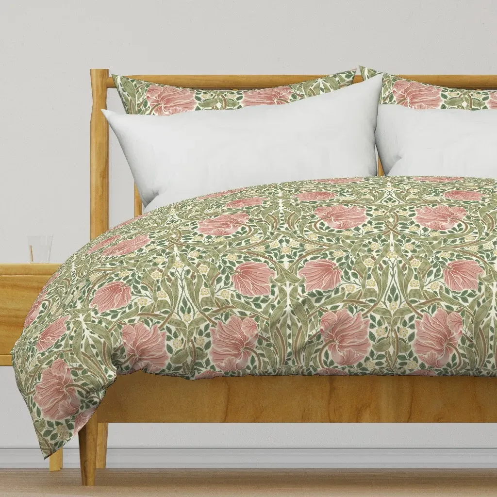 Pimpernel In Spring Blossom Duvet Cover - Dusty Rose product