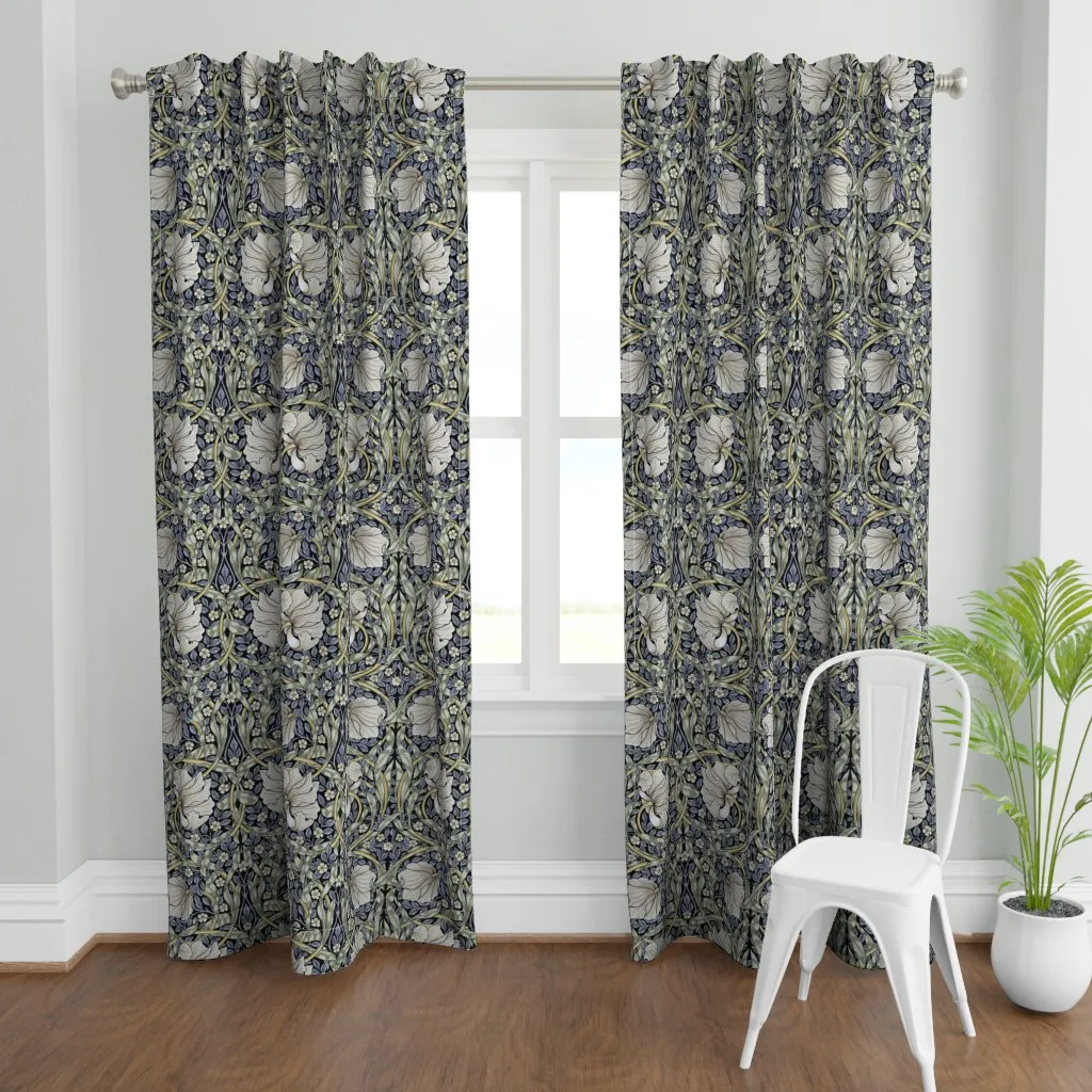 Pimpernel In Vintage Curtain Panel - White product
