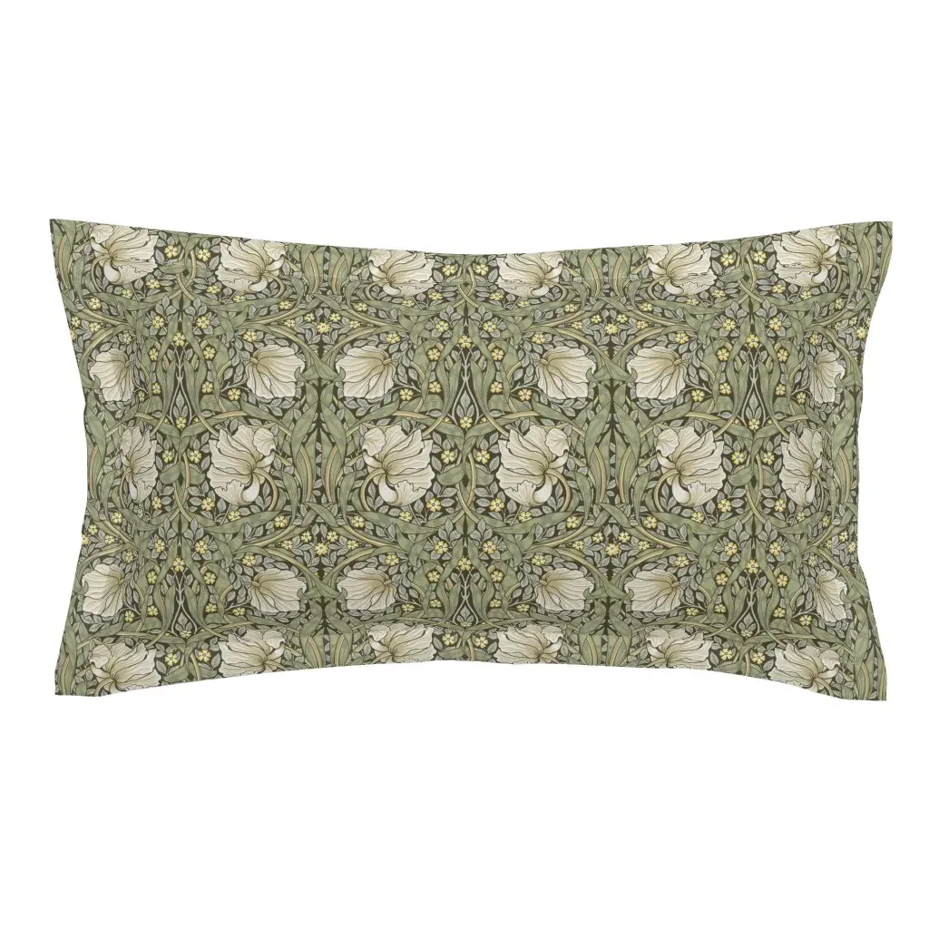 Pimpernel Olive King Pillow Sham - Cream product