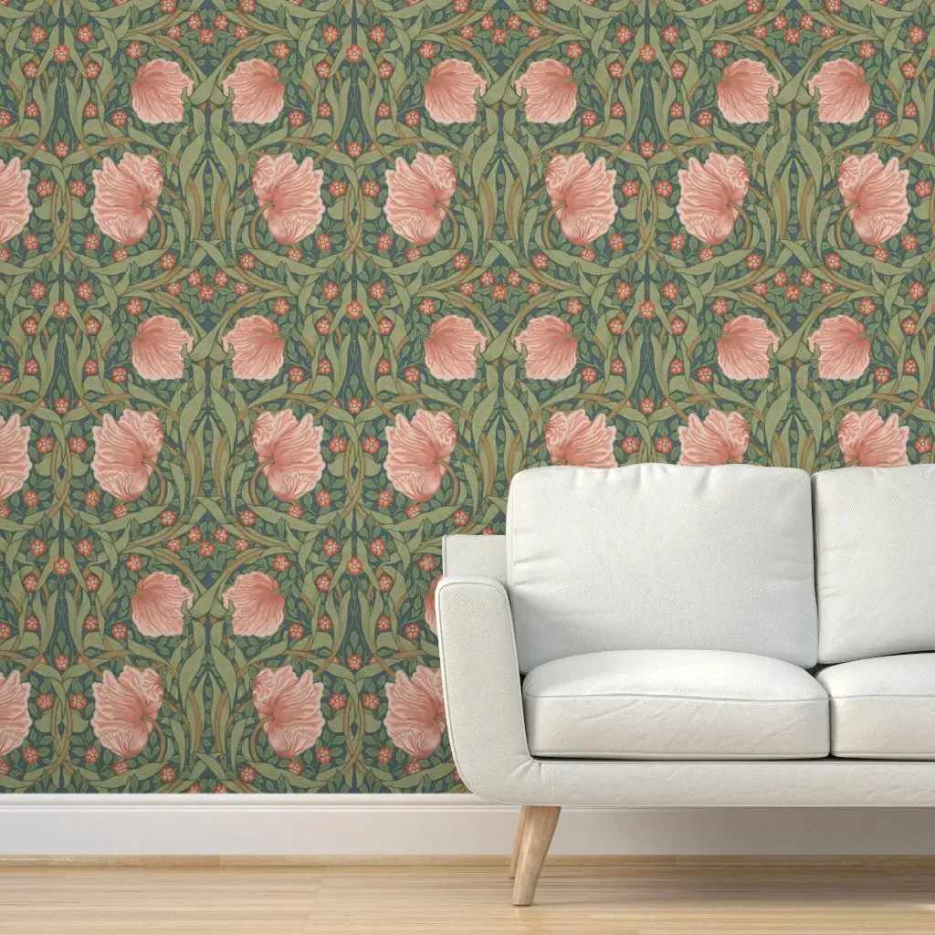Pimpernel Peel and Stick Wallpaper - Green product