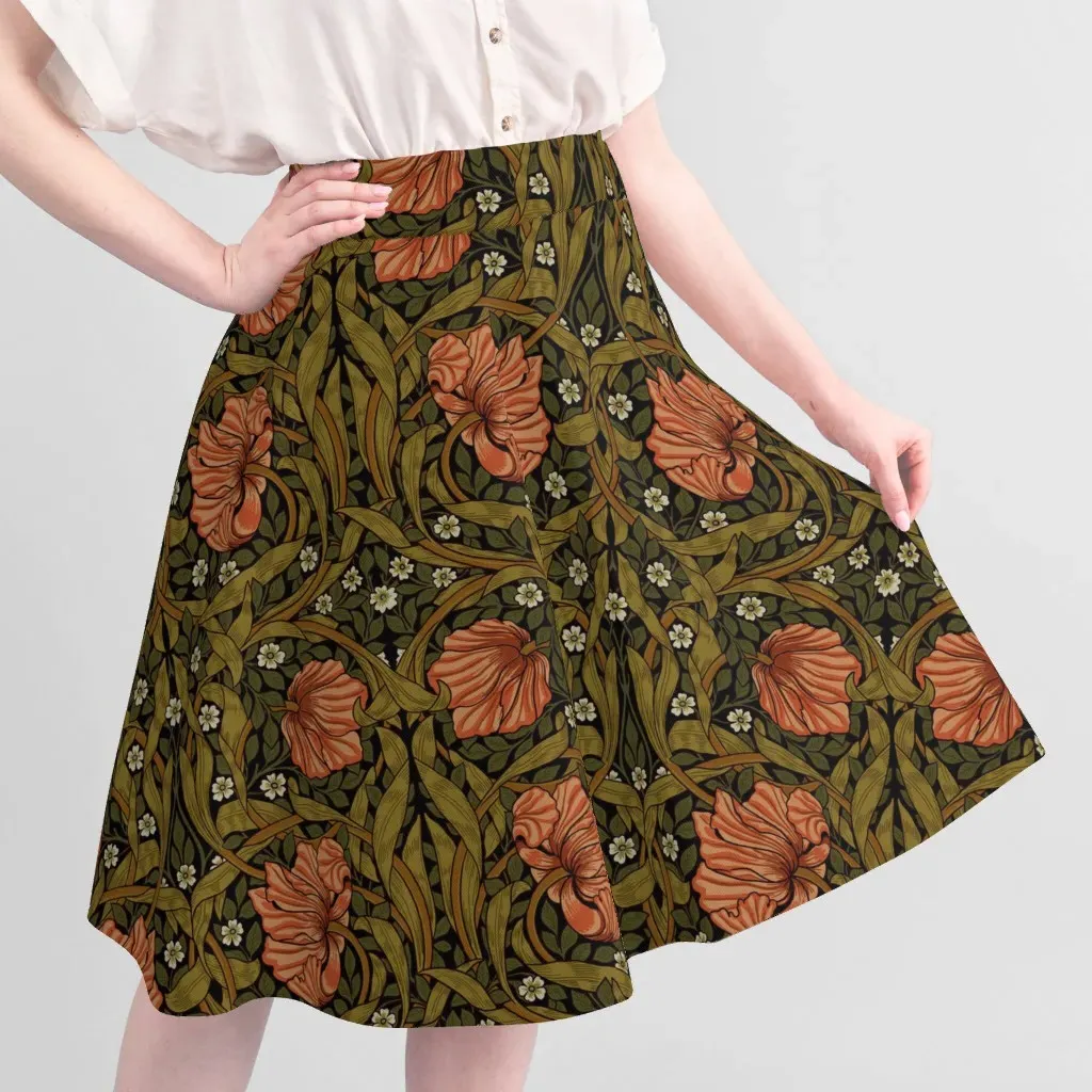 Pimpernel William Morris Fabric Yardage - Terracotta, Sport Pique alternate view