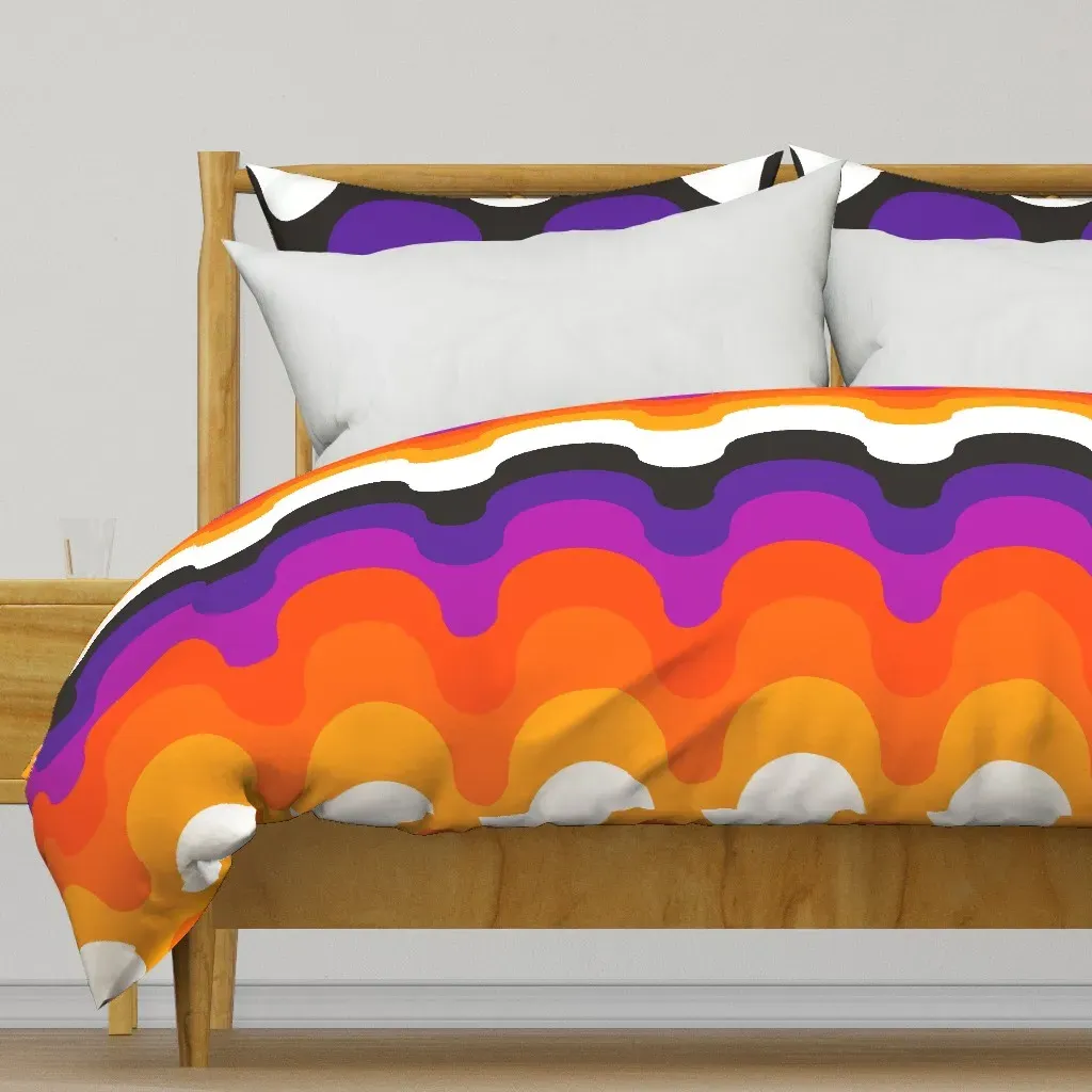 Pinball Julio Duvet Cover - Orange product