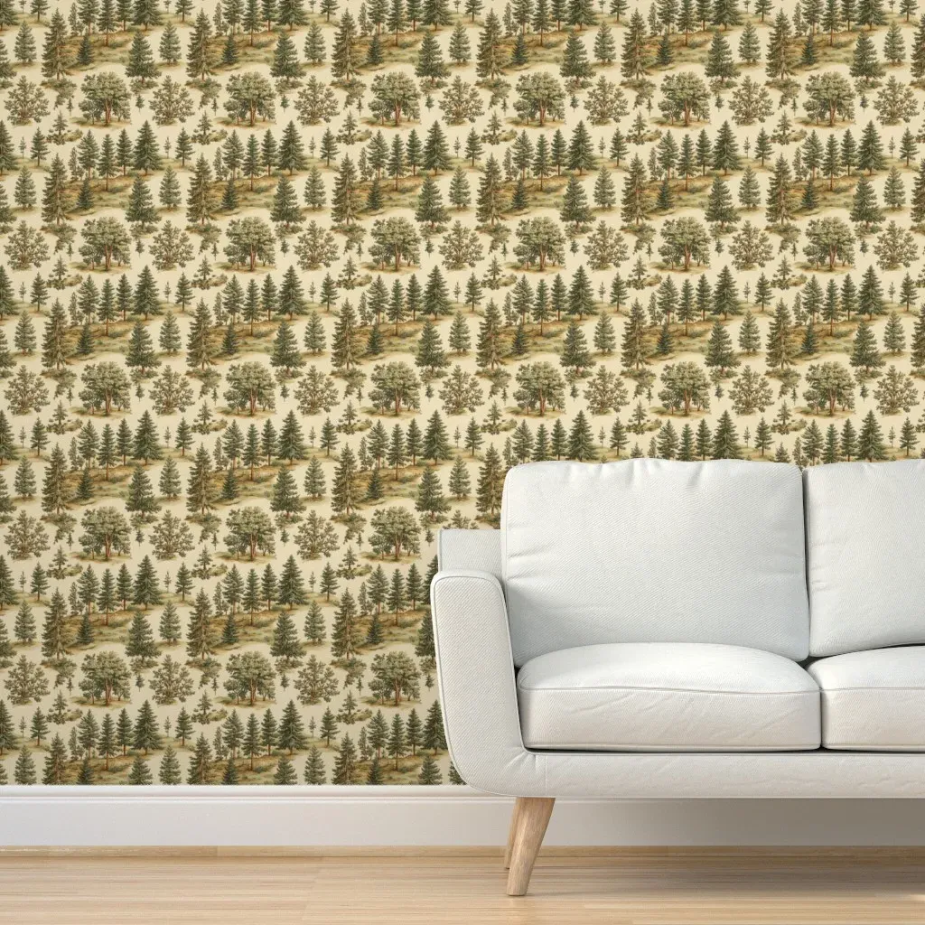 Pinehurst Reverie Peel and Stick Wallpaper - Green product