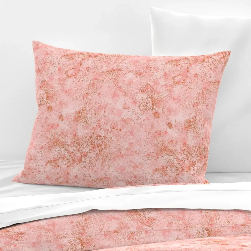 Pink Dreams Standard Knife Edge Cushion Cover - Rose Gold, Cotton Sateen product