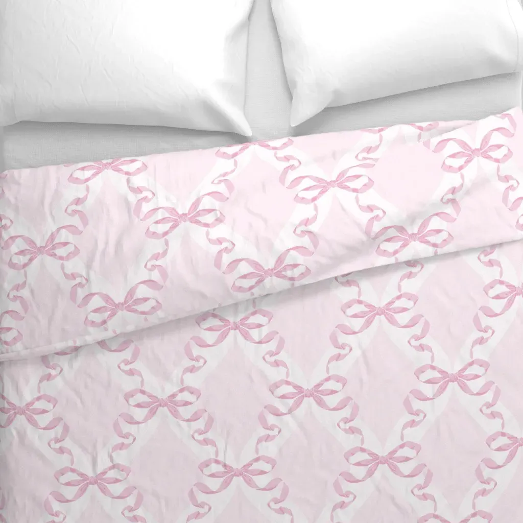 Pink Ribbons 50Size Duvet Cover - Pink alternate view