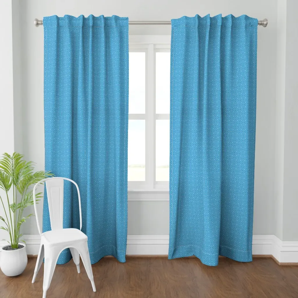 Pisces 4 Curtain Panel - White product