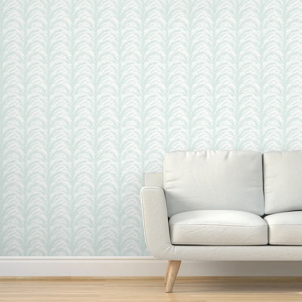 Plume Parade Iceberg Peel and Stick Wallpaper - Mint Green product