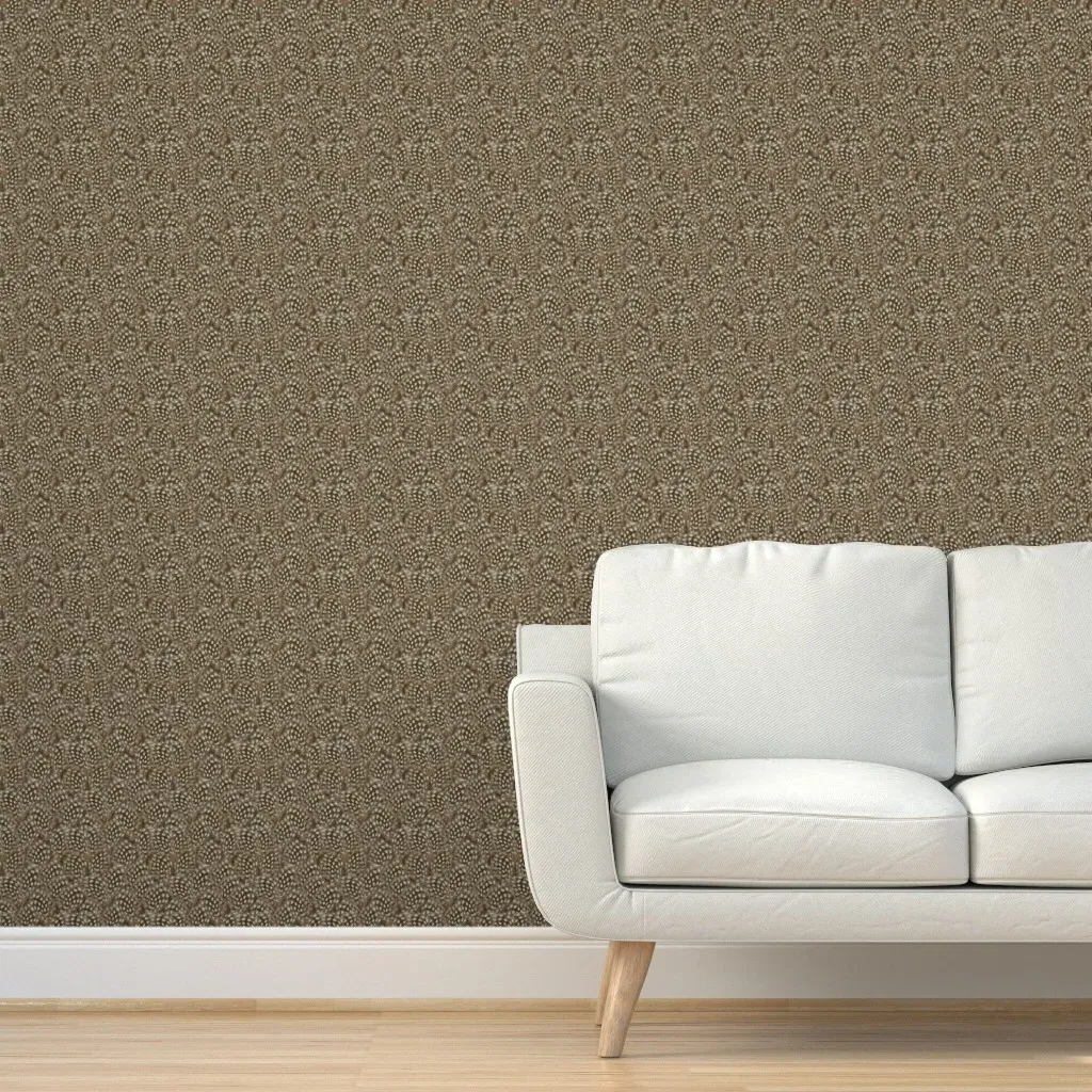 Plumes Peel and Stick Wallpaper - Brown product