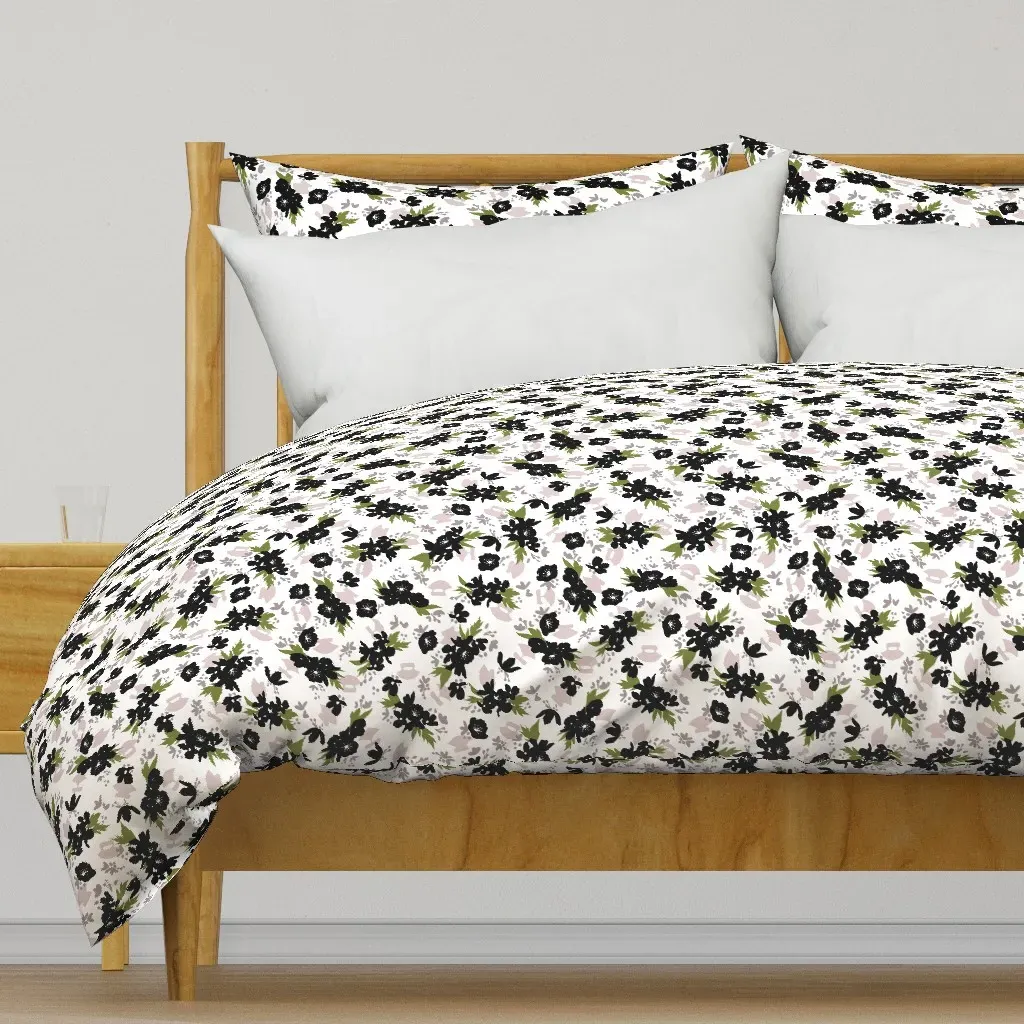 Poppy Ulu Large Duvet Cover - Black product