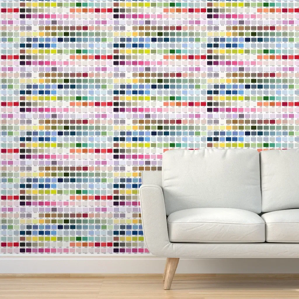 Popular Paint Chart Peel and Stick Wallpaper - Removable product