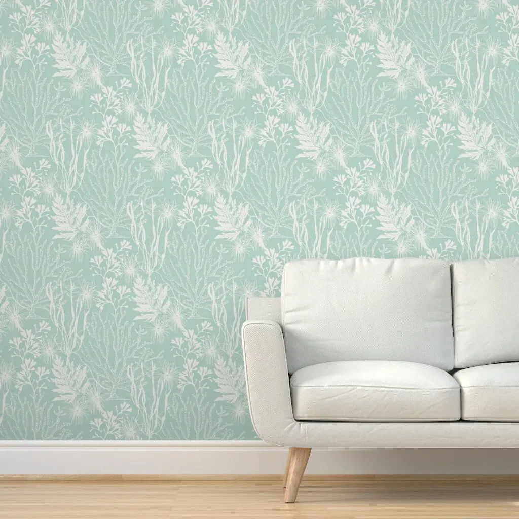 Poseidon Peel and Stick Wallpaper - Aqua product