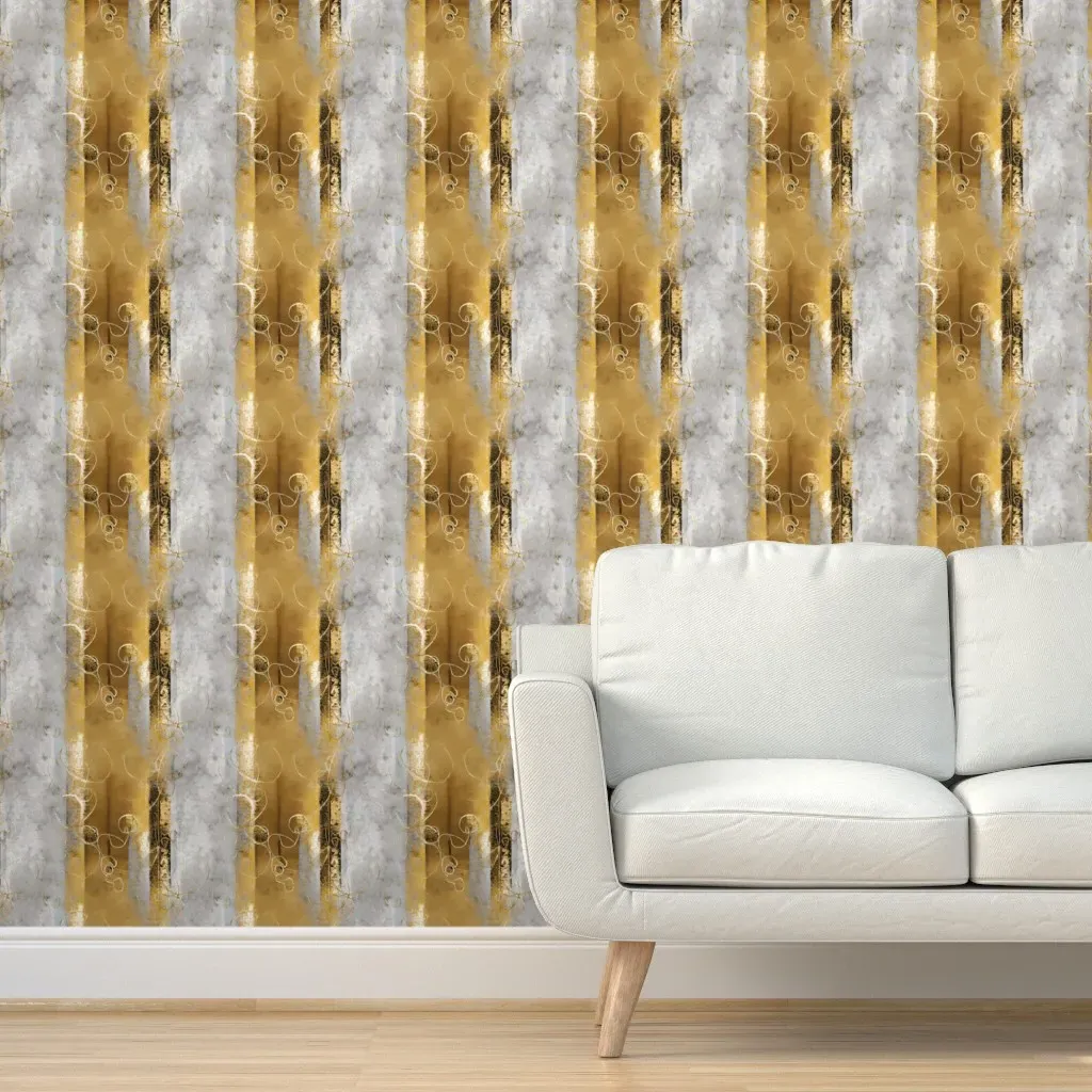 Precious Peel and Stick Wallpaper - Gold product