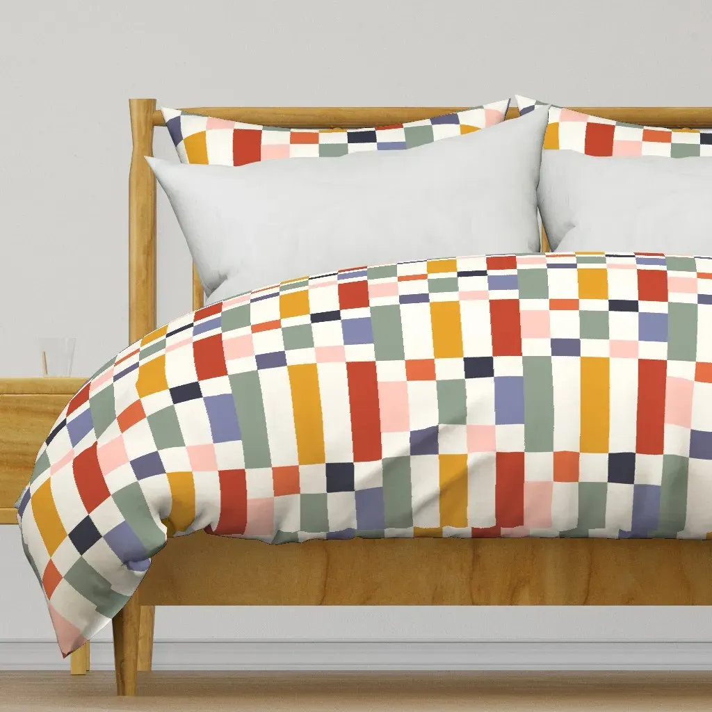 Primary Play Colorful Duvet Cover - Red-Orange product