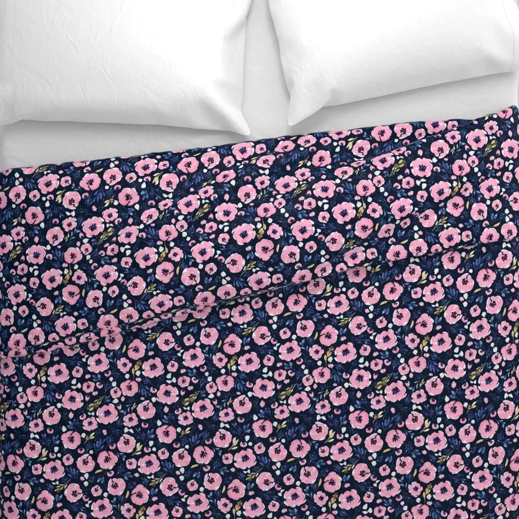 Primrose Garden Duvet Cover - Pink alternate view