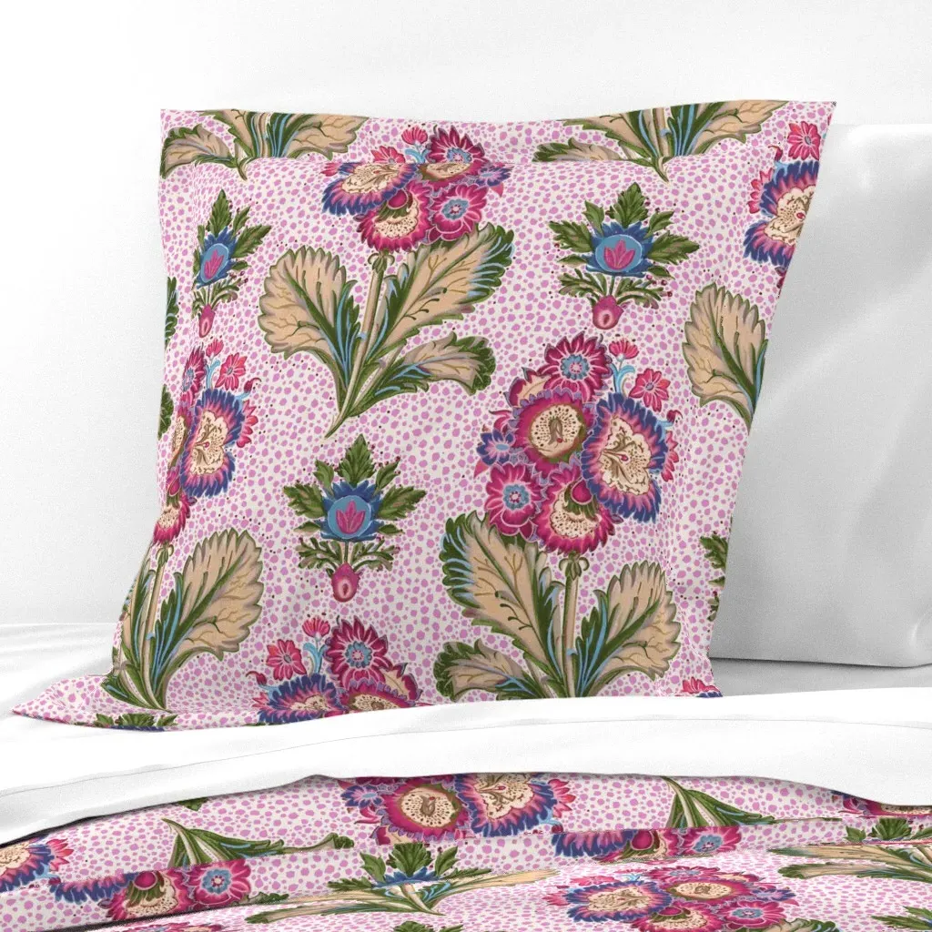 Primrose Print Euro Pillow Sham - Pink product