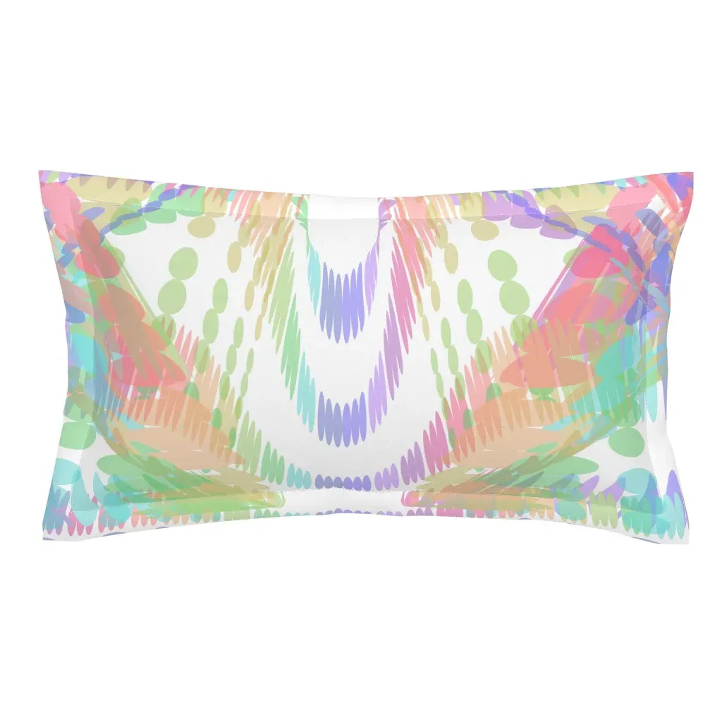Prism Axis King Pillow Sham - Pink product