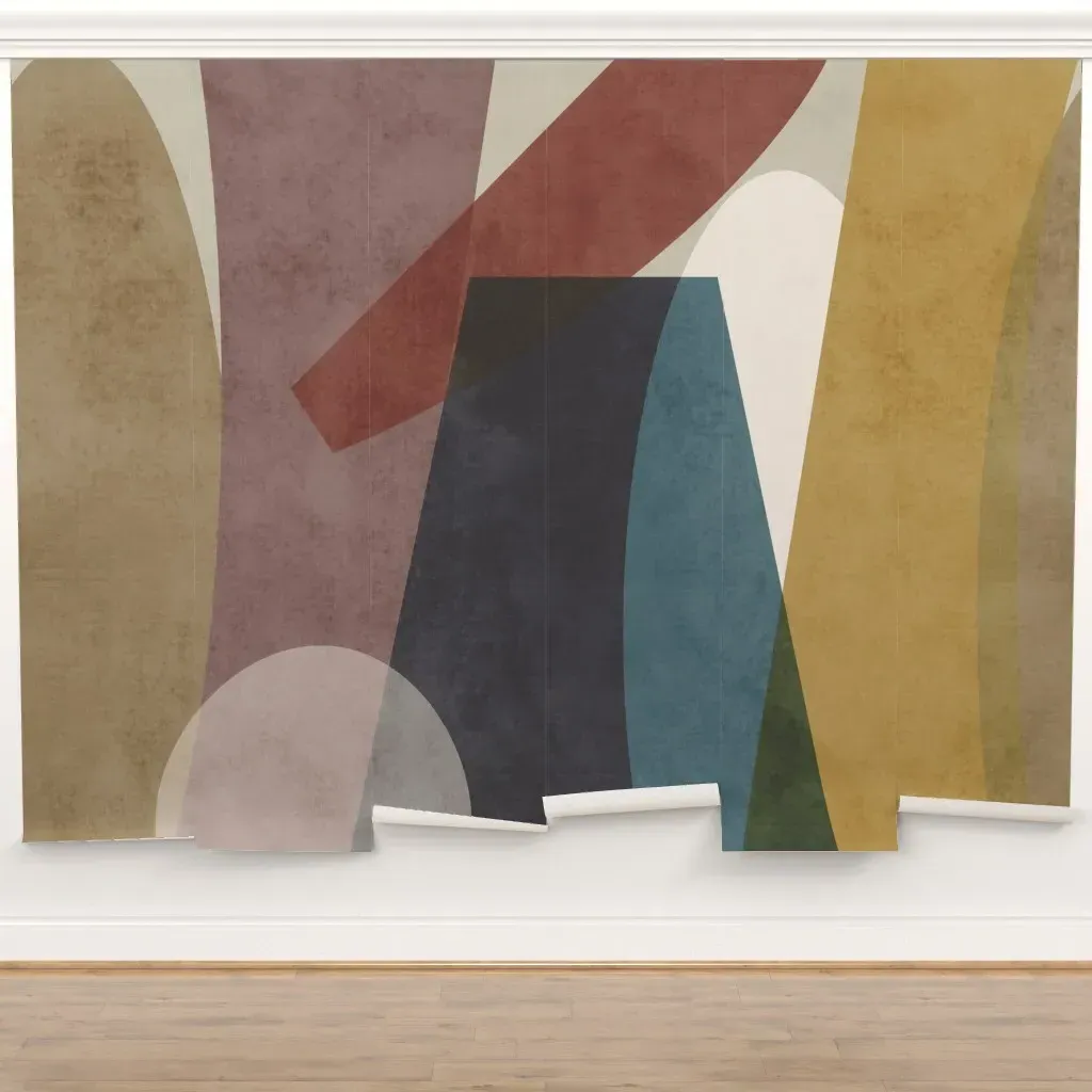 Prism Peel and Stick Wall Mural - Abstract Geometric product