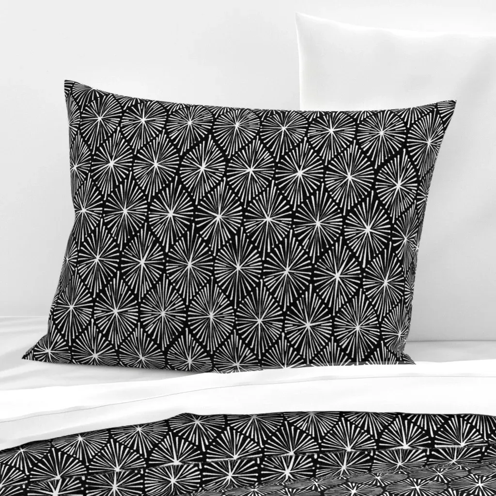 Quasar Standard Knife Edge Cushion Cover - White, Cotton Sateen product