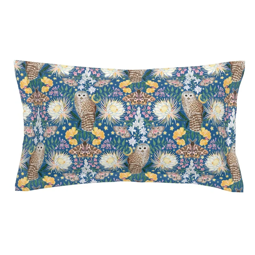 Queens Of The Night King Size Pillow Sham - Dark Blue product