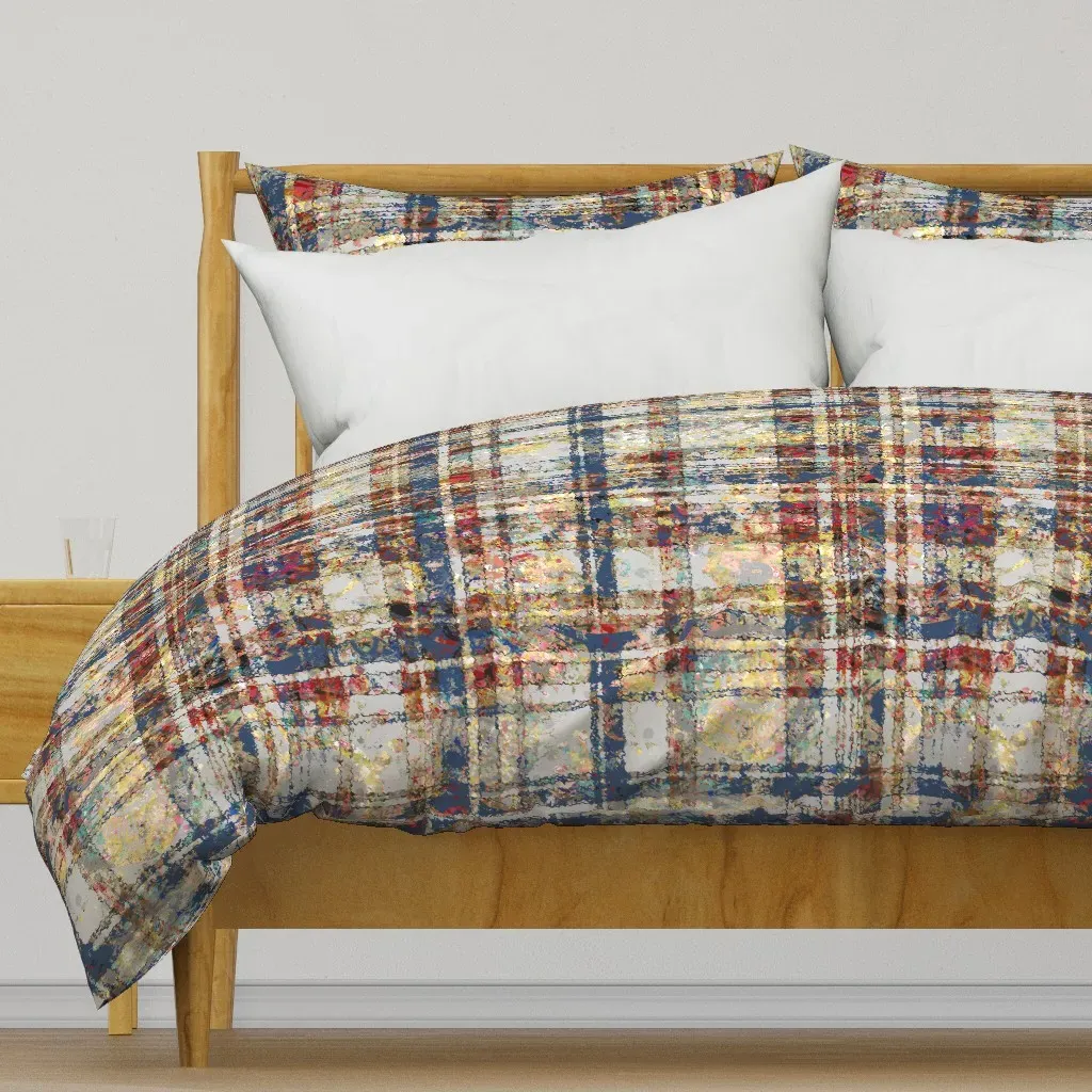 Quiet Colors Giant Spattered Duvet Cover - Blue product