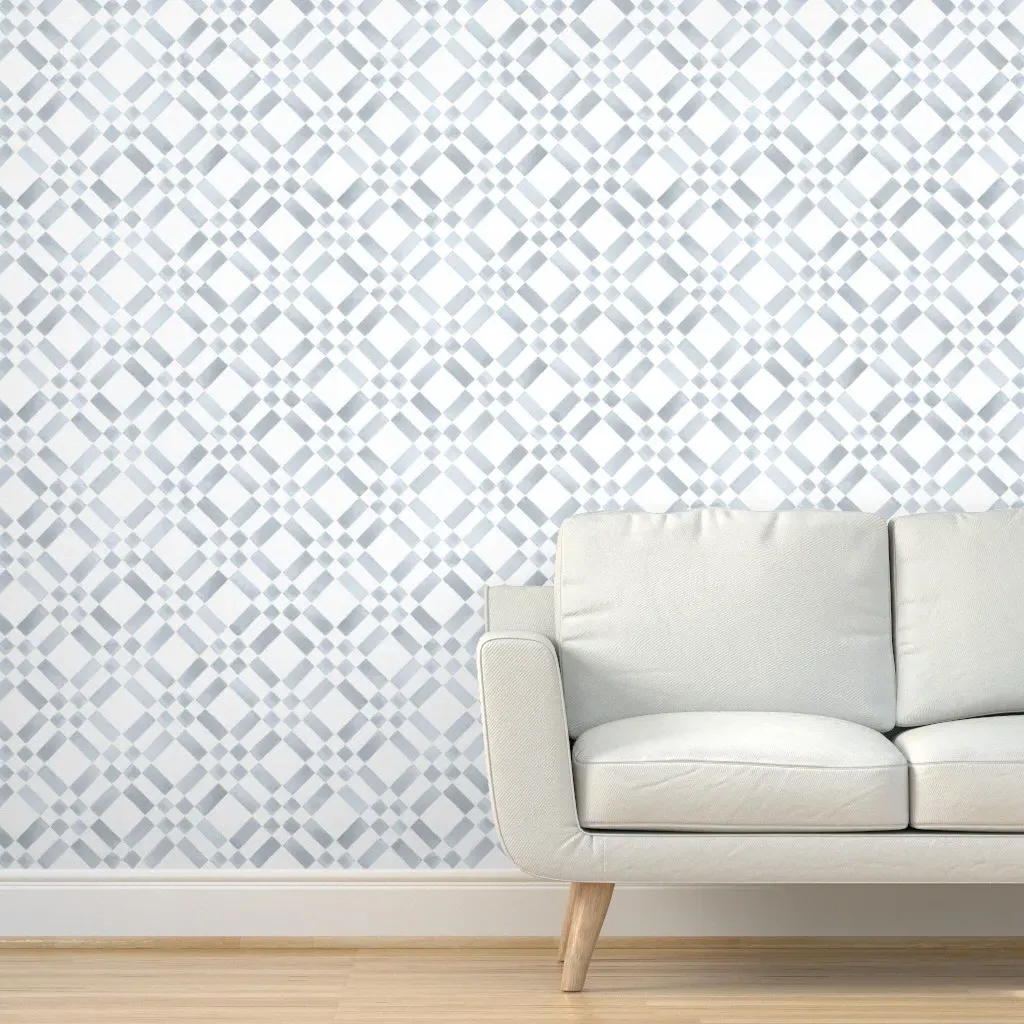 Quinlan Peel and Stick Wallpaper - Light Gray product