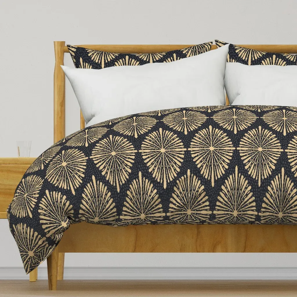 Radiant Aura Duvet Cover - Beige product