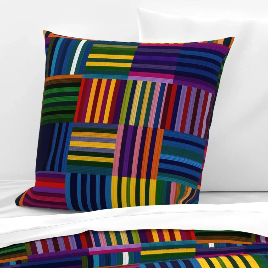 Rainbow Regiment Euro Pillow Sham - Blue product