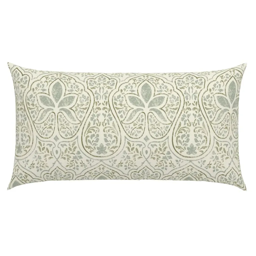 Rajkumari Batik King Pillow Sham - Sage Green product