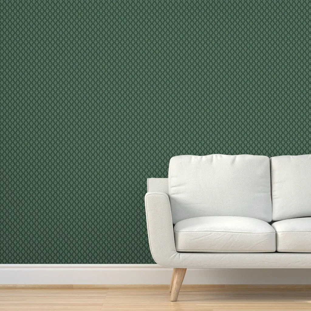 Ralphie Evergreen Peel and Stick Wallpaper - Dark Teal product