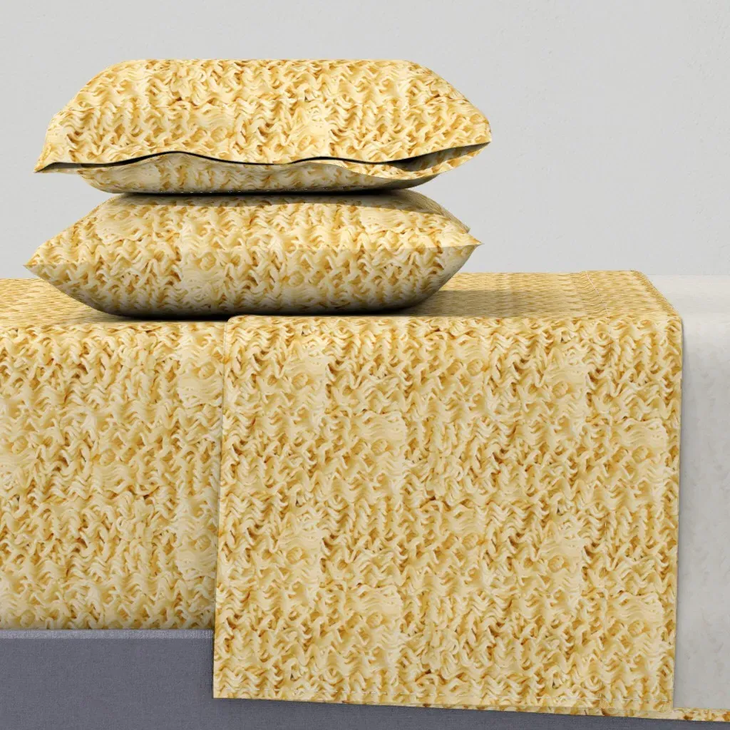 Ramen Queen Sheet Set - Creamy Yellow product