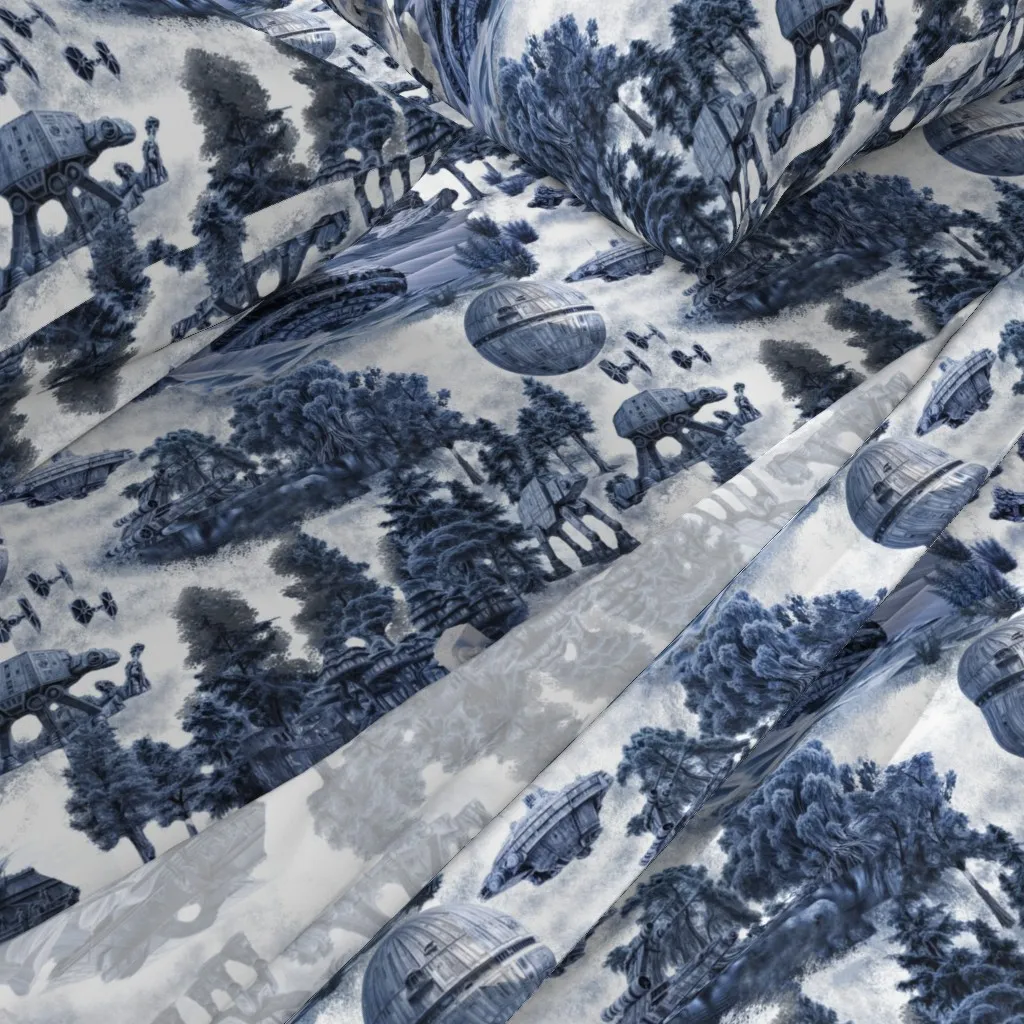 Rebels Of Endor Toile Cal King Sheet Set - Denim Blue alternate view