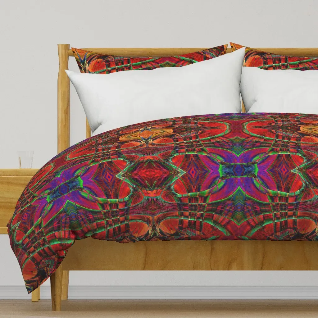 Red Alert Duvet Cover - Red product
